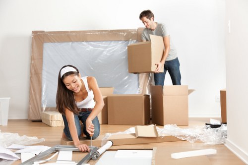 Man and van service helping with a local move in Abbeywood