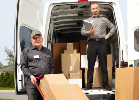 Man with van removal service helping with local moves in Abbeywood