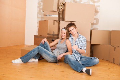Local removals team helping with home moving in Abbeywood