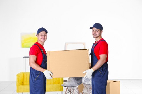 Removal van used for local house and business moves in Abbeywood