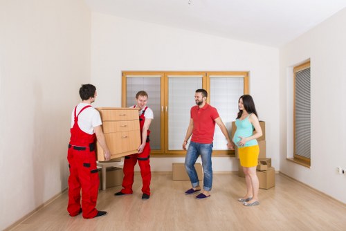 Furniture collection and delivery van service in Abbeywood