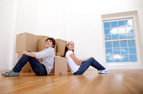 Customer booking and quotation details for a van moving service