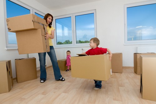 Commercial removals support for an Abbeywood business move