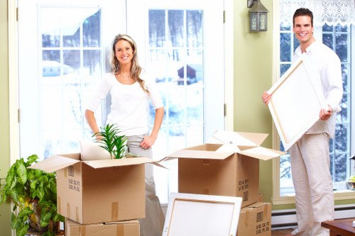 Residential moving day support for customers in Abbeywood